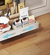Golener Pull Out Cabinet Organizer - 2-Tier Slide Out Expandable Drawers for Kitchen Cabinets, Ba...