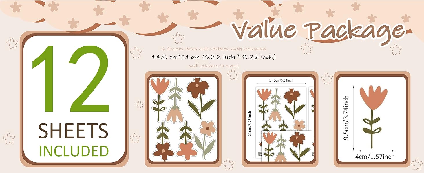 boho wall sticker