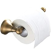 Flybath Toilet Paper Holder Without Cover Antique Brass Bathroom Tissue Roll Bar Wall Mounted, 20...