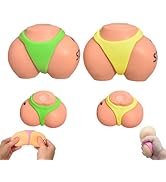 Stress Relief Squishy Tool, Hip Shape Sensory Tool with Solid Squish, Anxiety and Relaxation Sque...