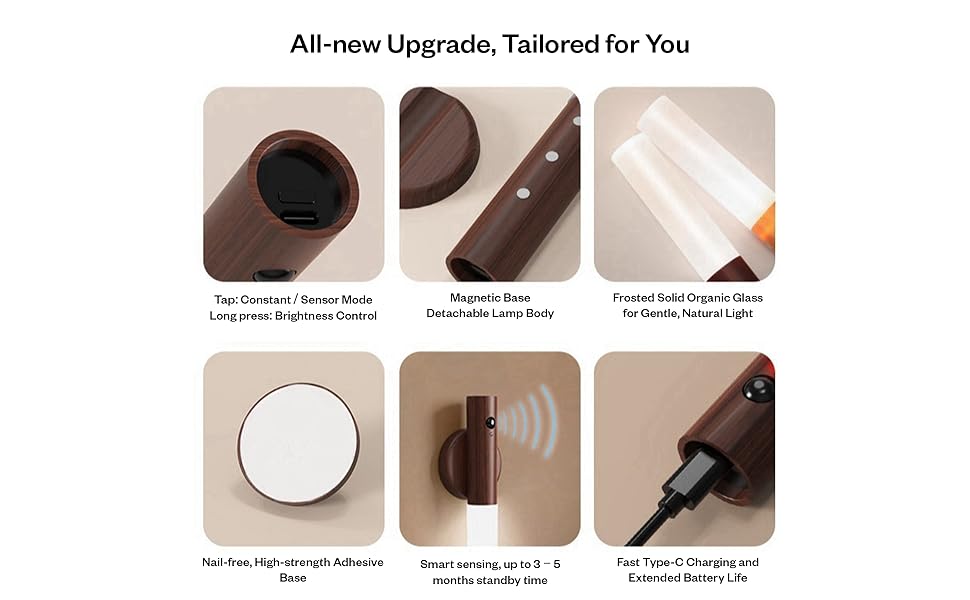Wood Stick Key Features