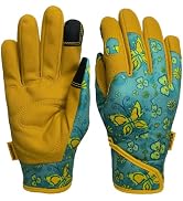 MSUPSAV Gardening Gloves for Gardening,Breathable Garden Gloves,Womens Work Gloves with Touch Scr...