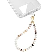 Stone Beaded phone charm
