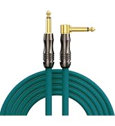 COOLSELL Professional Guitar Cable 10Ft, 1/4 inch Instrument Cable, Anti-Kinking Durable Silicone...