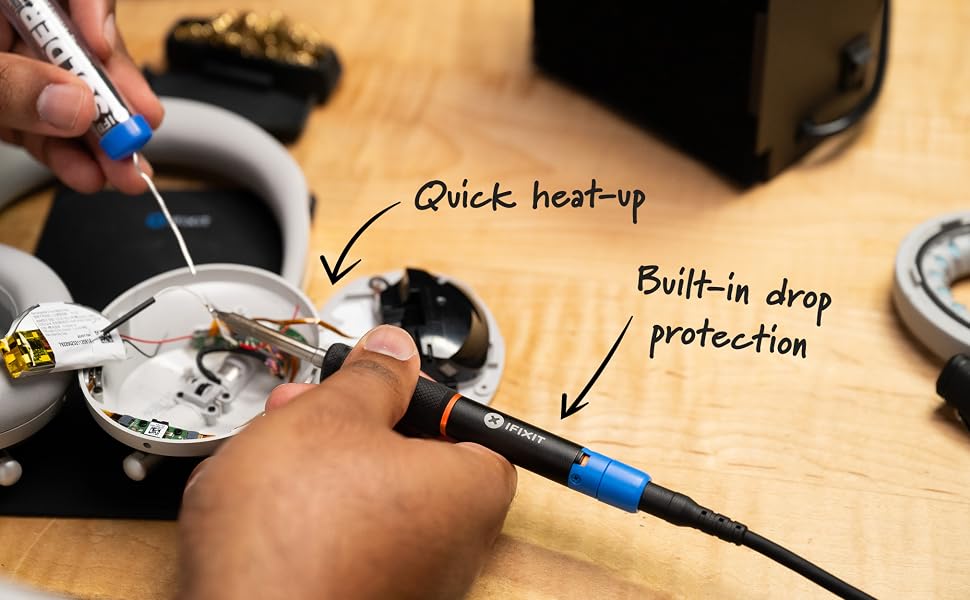 ifixit fixhub soldering iron