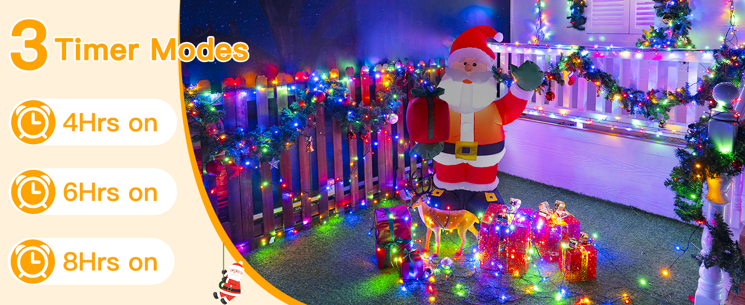 outside christmas lights