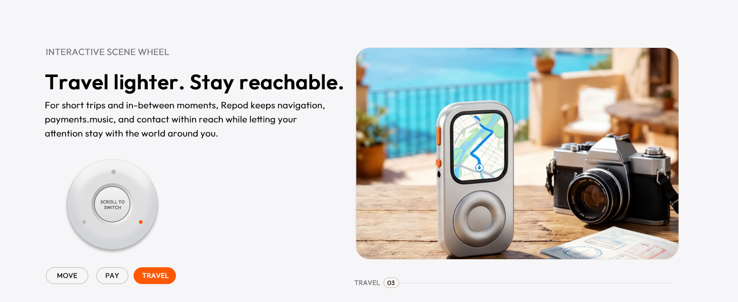 Travel lighter. Stay reachable.