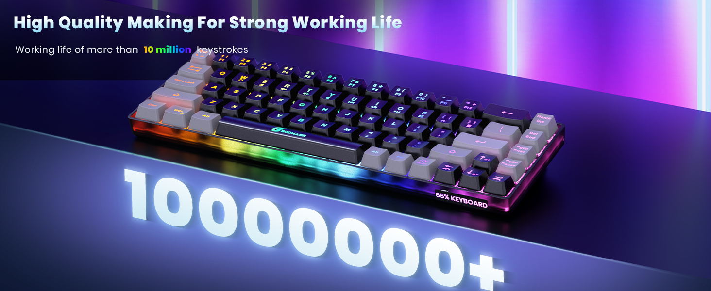 wireless gaming keyboard