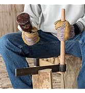 Lehman's Wood-Splitting Froe, Made of Hickory and Steel for Woodworking and Making Kindling, USA ...