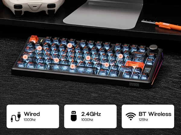 EPOMAKER TH80 V2 PRO Wireless Gaming Keyboard