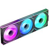 Jungle Leopard Interstellar V2 X3 120mm PC ARGB Computer Case Fans|Infinity Mirror|Daisy-Chain|4 ...