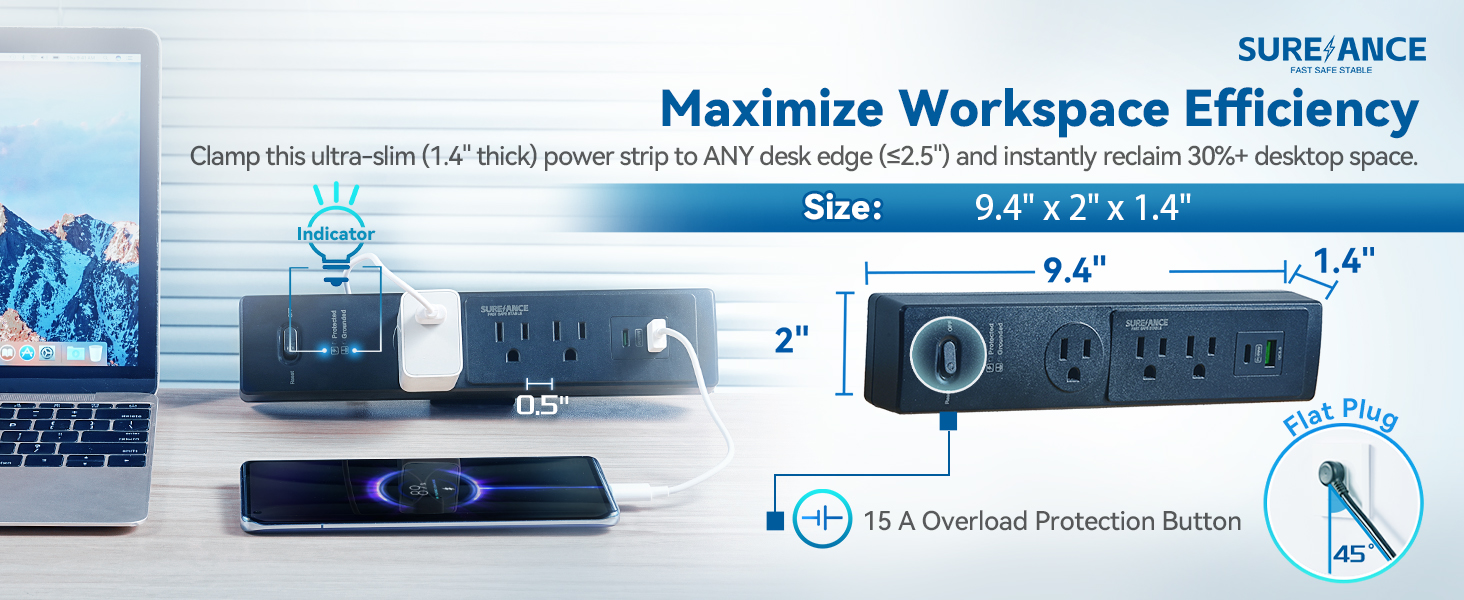 desktop power strip