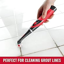 Rubbermaid Reveal Power Scrubber Electric Scrub Brush House Home Kitchen Bathroom Sink Grout