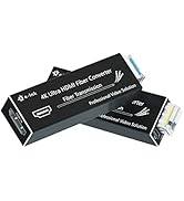 Steloproad Mini 4K HDMI Fiber Extender UHD 4K HDMI to Fiber Converter with SFP Module 1080P HDMI ...