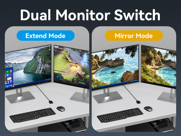 kvm switches dual monitor