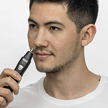 wahl trimmer ear nose brow deluxe 2-in-1 detailer facial professional lighted shaver clipper andis