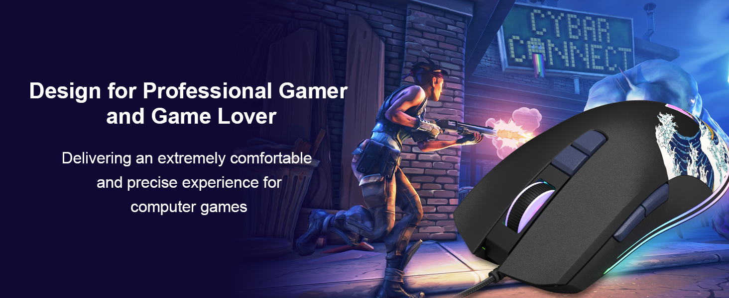 womier gaming mouseUSB Wired Gaming Mouse