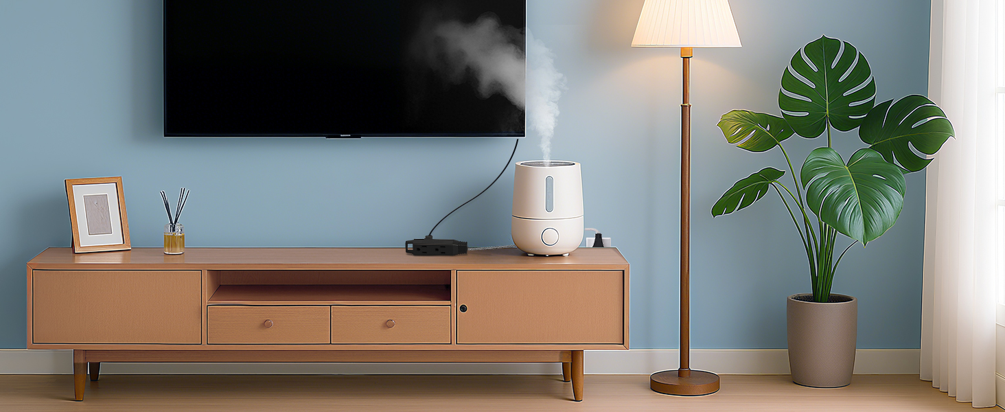 braided flat extension cord