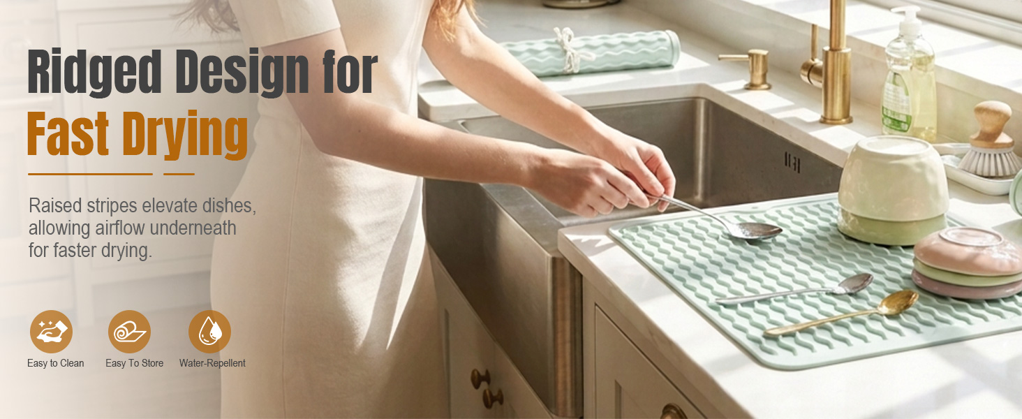 silicone drying mat