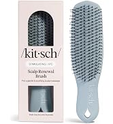 Kitsch Scalp Renewal Brush - Exfoliating & Scalp Massager for Hair Growth, Gentle Head Massage Br...