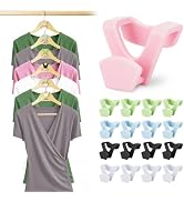 Smartor Clothes Hangers Connector Hooks - 60 Pack, Space Saving Hangers for Closet Organizers and...