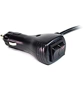 Xprite 12V 7 Inch 3 Wire Cigarette Lighter Connector with Switches