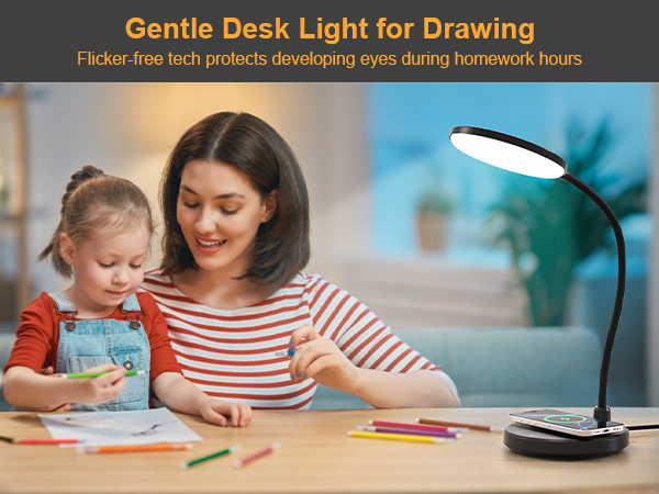 Kids Desk Lamp for Drawing