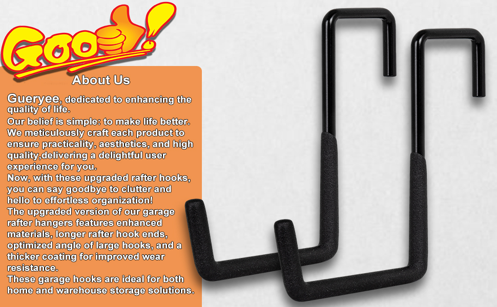 ladder holder, utility hooks for hanging, banister hooks, rope hook, stroller hooks, utility hooks