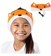 CozyPhones Kids Headphones Volume Limited with Thin Speakers & Super Soft Fleece Headband - Perfe...