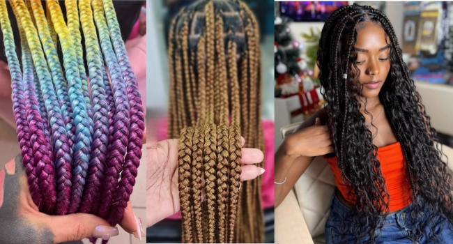 Gozill braiding hair pre stretched