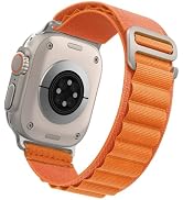 AHASTYLE Leather Design Compatible with Apple Watch Band Ultra 3 2 1 (49mm) | Series 11 10 9 8 7 ...