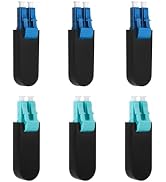 3 Pcs Single Mode 9/125um LC/UPC Fiber Optic Loopback Adapter and 3 Pcs Multi Mode 50/125um LC/UP...