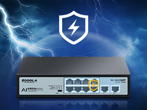 8 port gigabit poe switch