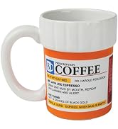 BigMouth Inc Prescription Coffee Mug - Big Funny Coffee Mug - Doctor or Pharmacist Gifts for Men ...