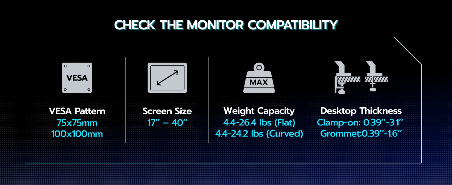 Single Monitor Mount