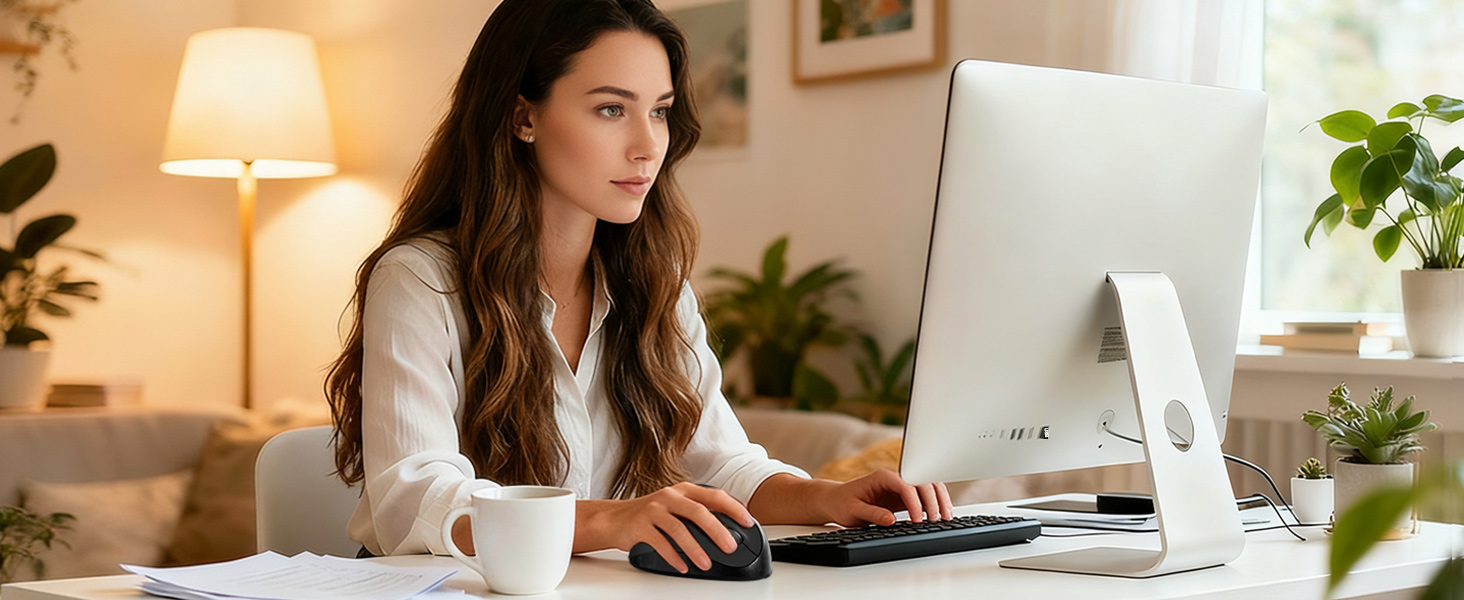 wireless carpal tunnel mouse