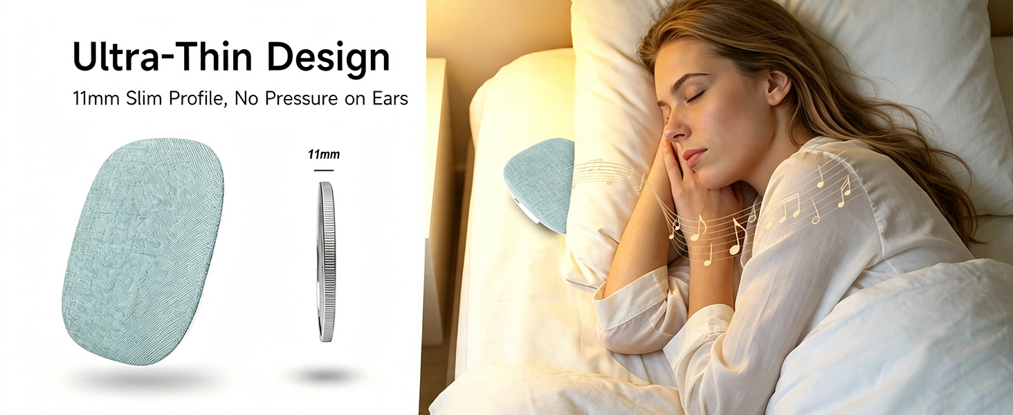 Pillow Speaker for Sleeping