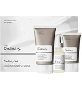 The Ordinary The Daily Set, Daily Skincare Routine with Squalane Cleanser, Hyaluronic Acid 2% + B...