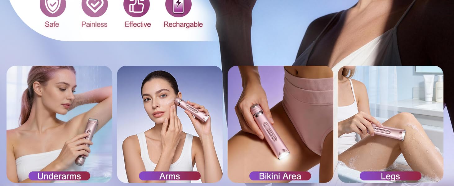 BG600RR electric razors for women