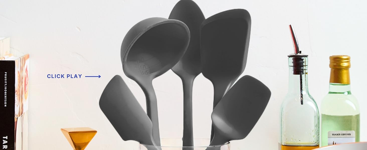 baking utensil set spatula set silicone heat resistant silicone spatula for cooking chef essentials