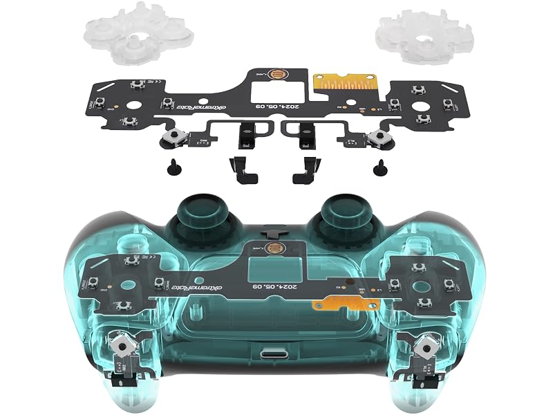 eXtremeRate Strong Version Whole Clicky Kit for PS5 Controller BDM-030 Whole Buttons Mouse Click Kit