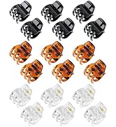 Medium Hair Clips, 18 Pcs 1.38 Inch Hair Claw Clips Medium Size, No-Slip Jaw Clips, Hair Clips Me...