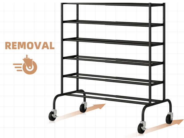large shoe rack
