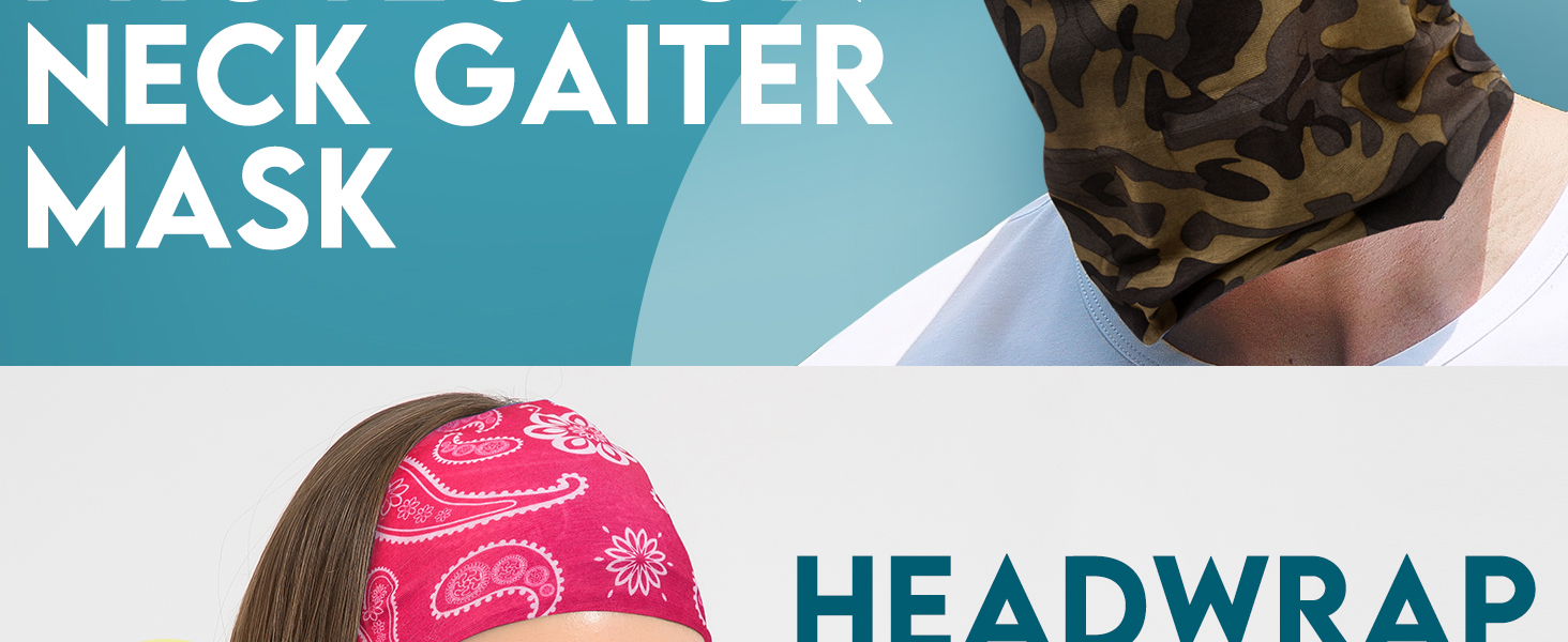 neck gaiter face mask