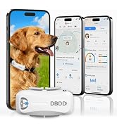 Next-Gen GPS Dog Tracker + 36-Month Plan | Real-Time Location & Escape Alerts | Health Monitoring...