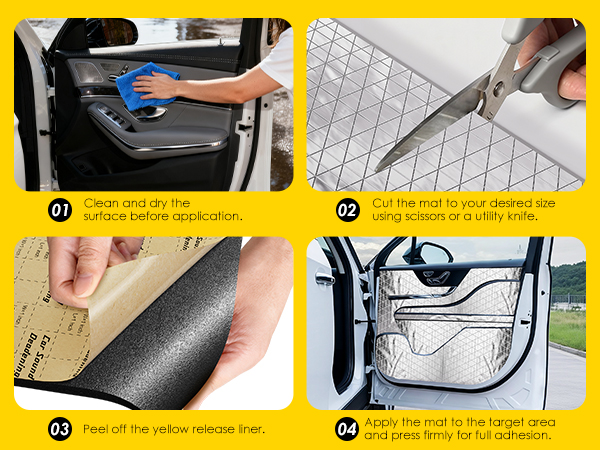 sound deadening mat