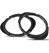 NuIth 5"x7" / 6”x8” to 6.5” Door Speaker Spacer Bracket Adapter for Select 1992-2014 Ford/Lincoln...