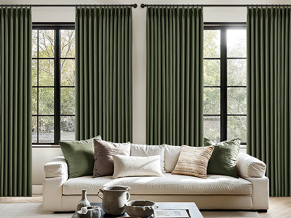 pinch pleated curtains