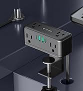 desk clamp power strip