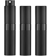 LISAPACK 8ML Atomizer Perfume Spray Bottle for Travel (3 PCS) Empty Cologne Dispenser, Portable S...